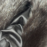 Vintage Black Mink Fur Coat
