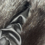 Vintage Black Mink Fur Coat