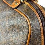 Bally Vintage Leather Coated Monogram Handbag