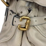 Chloe Beige Leather Paddington Shoulder Bag