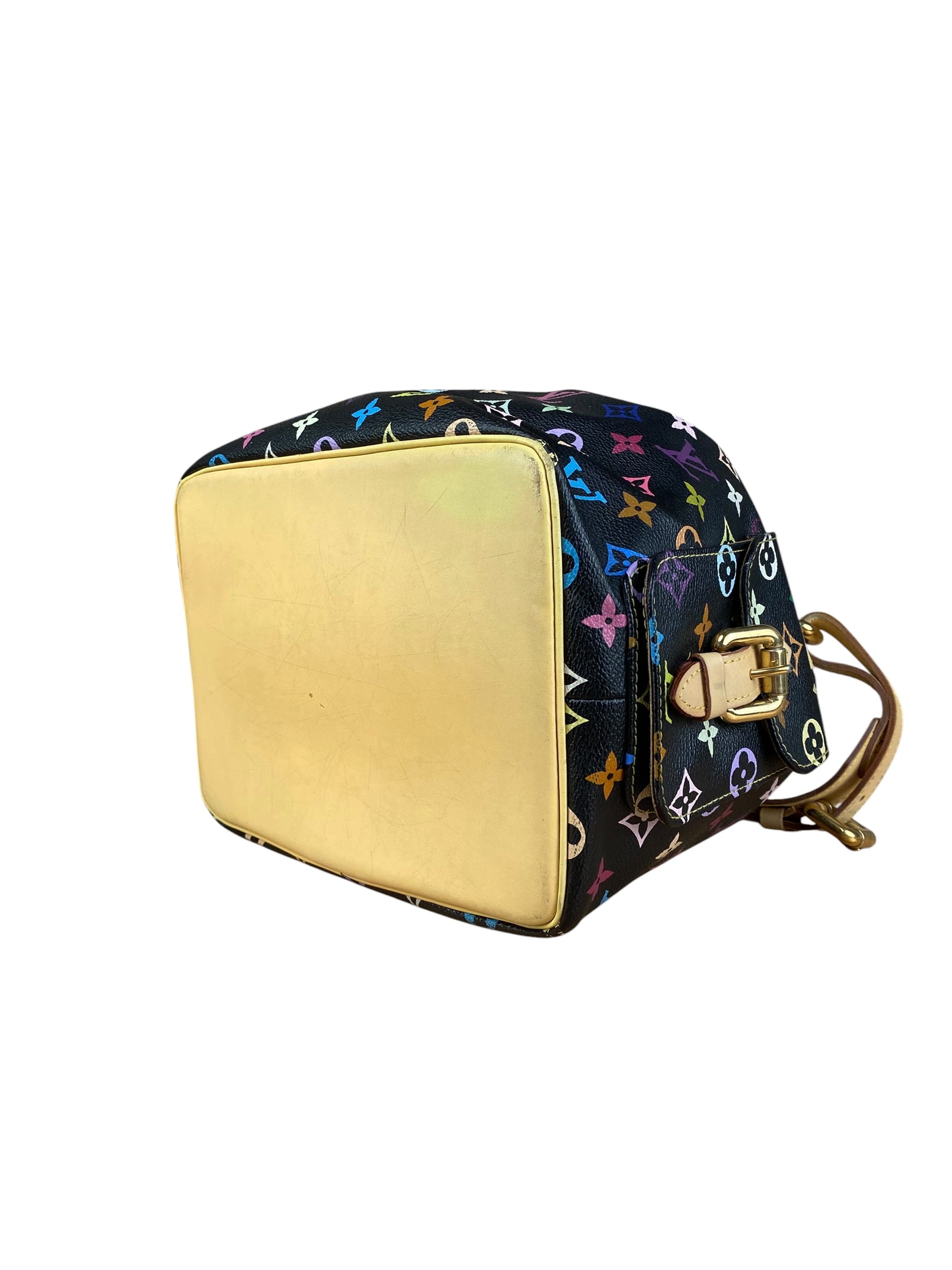 Louis Vuitton Vintage Black Murakmi Petit Noe