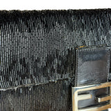 Fendi Beaded Baguette Black