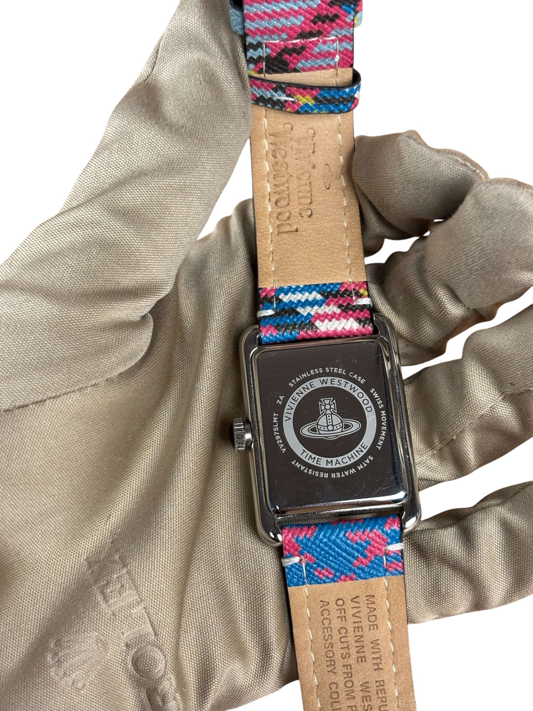 Vivienne Westwood Shacklewell Mac Andreas Tartan Watch VV297SLMT