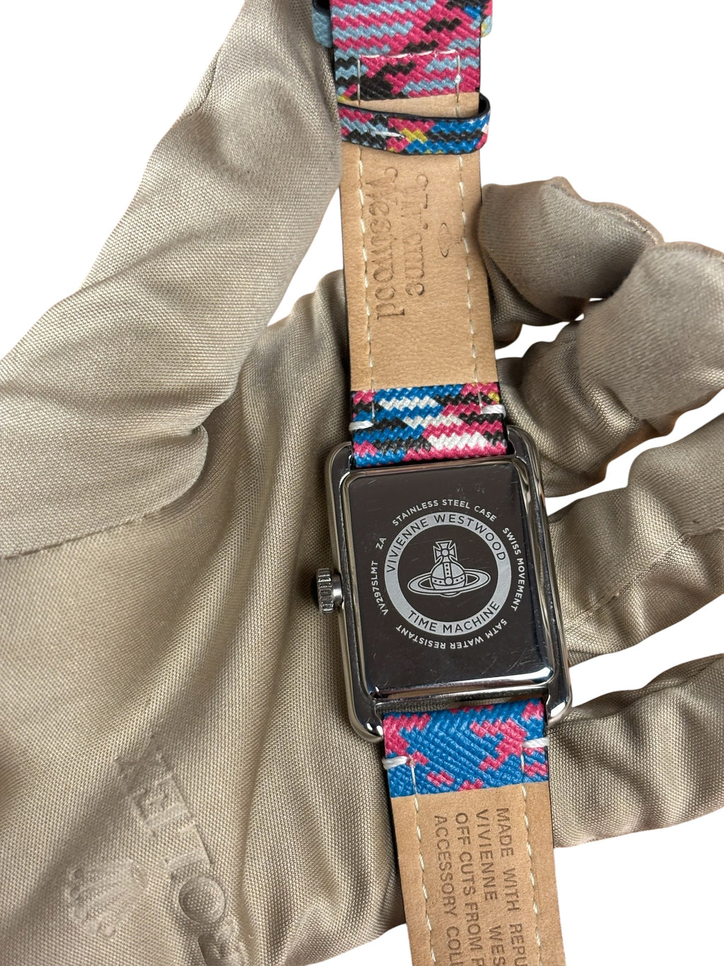 Vivienne Westwood Shacklewell Mac Andreas Tartan Watch VV297SLMT