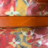 Louis Vuitton Richard Prince Orange Vinyl Canvas Monogram Hand Bag PM