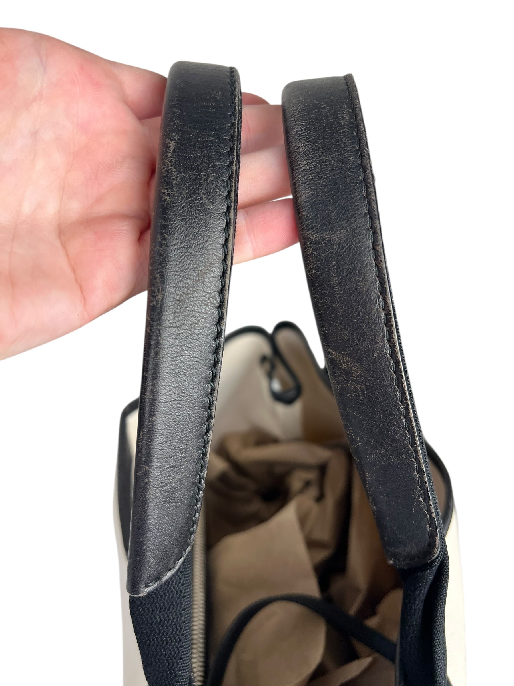 Balenciaga Black Cabas Tote Bag