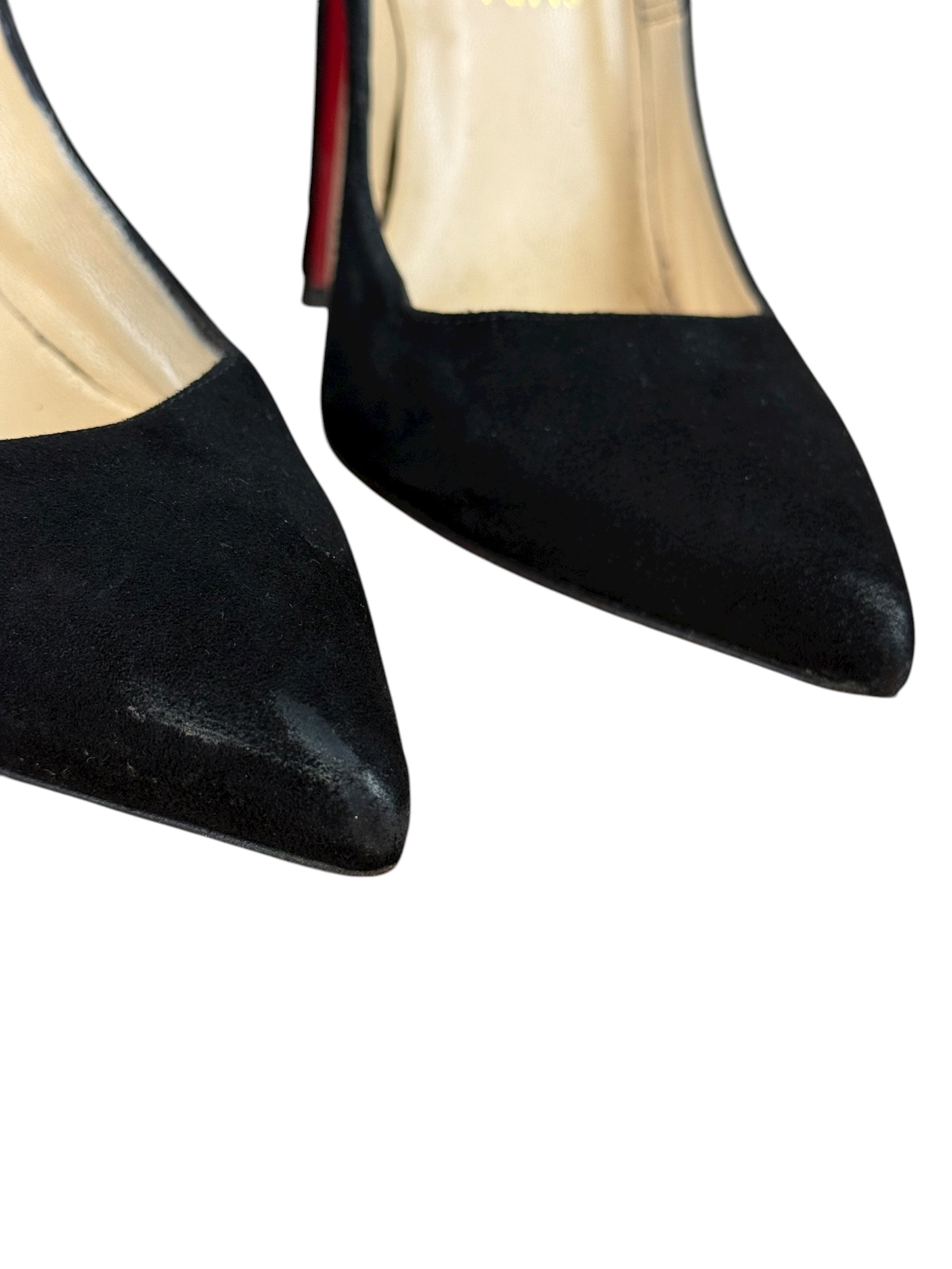Christian Louboutin So Kate Suede Pumps