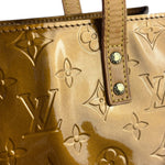 Louis Vuitton Metallic Bronze Vernis Reade MM
