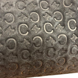 Celine Black Macadam Velour Handbag