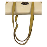 Bottega Veneta Vintage Textured Canvas Flap Shoulder Bag