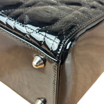 Christian Dior Black Cannage Quilted Leather Medium Lady Dior Handbag