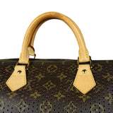 Louis Vuitton Perforated Monogram Speedy 30 Orange