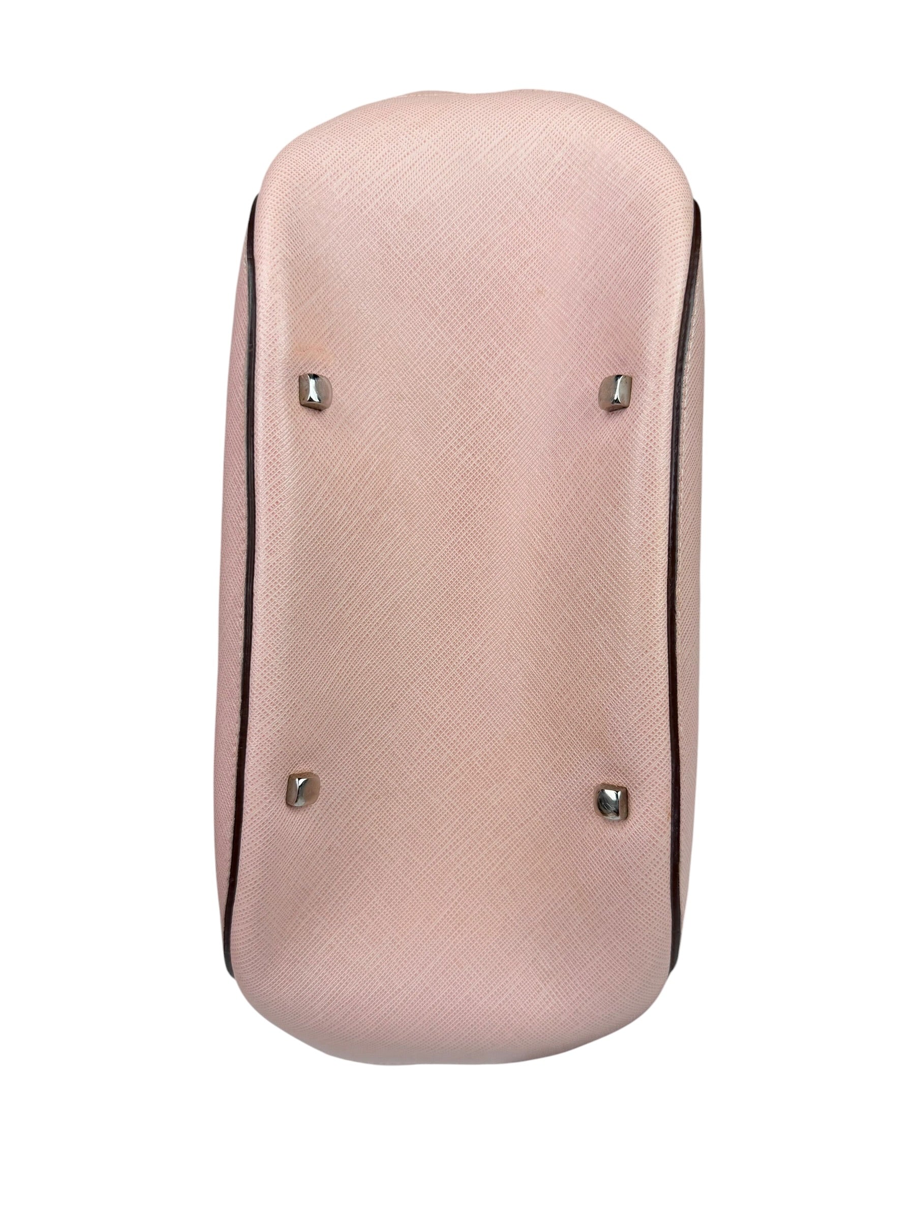 Salvatore Ferragamo Pink Saffiano Leather Shoulder Bag