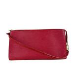 Louis Vuitton Red Epi Leather Pochette