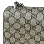 Gucci Dionysus GG Supreme Shoulder Bag Beige/Red