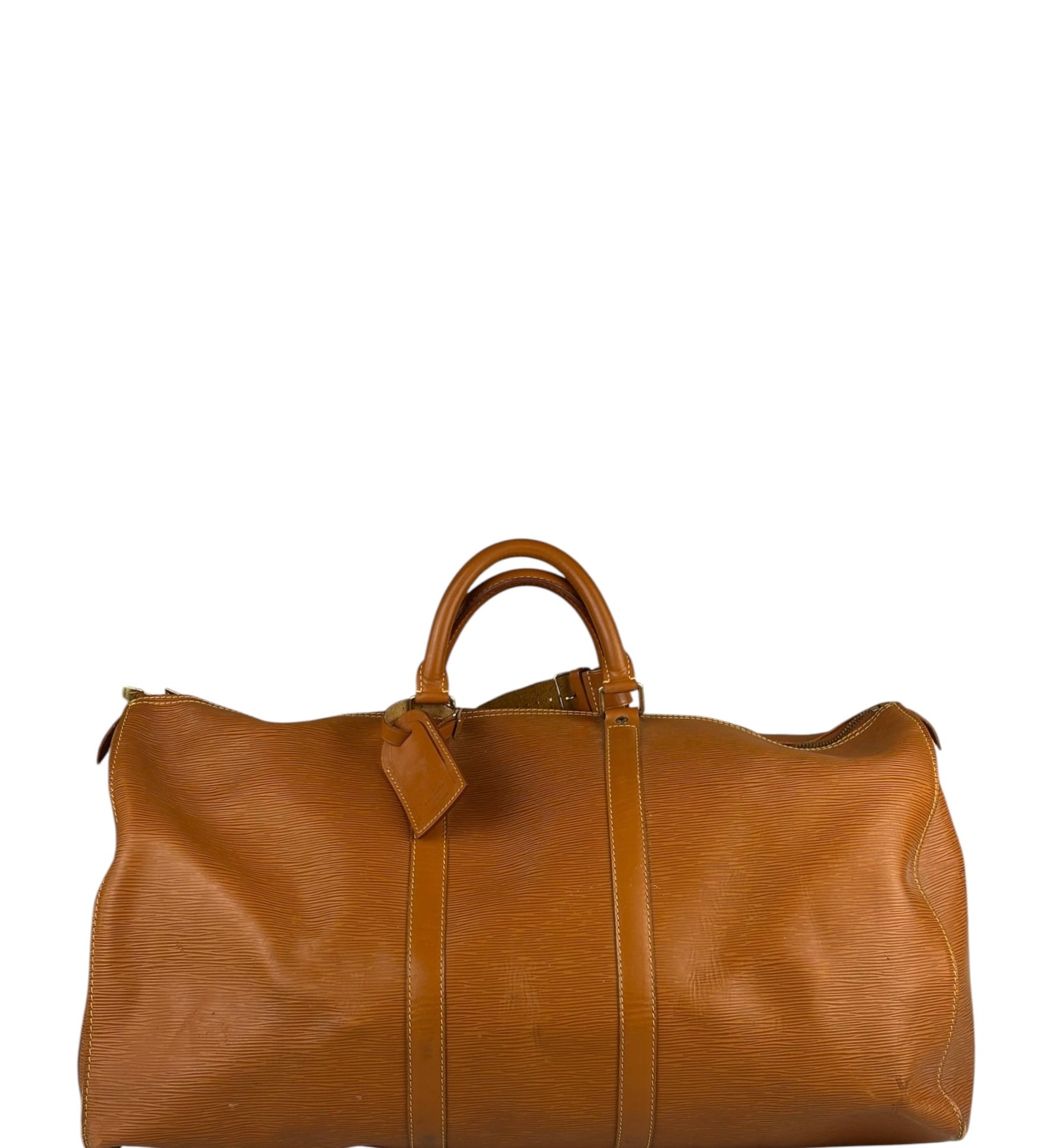 Louis Vuitton Vintage Epi Leather Keepall Travel Bag