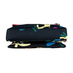 Chanel Multicolor Canvas Bird Print 2.55 Flap 2001
