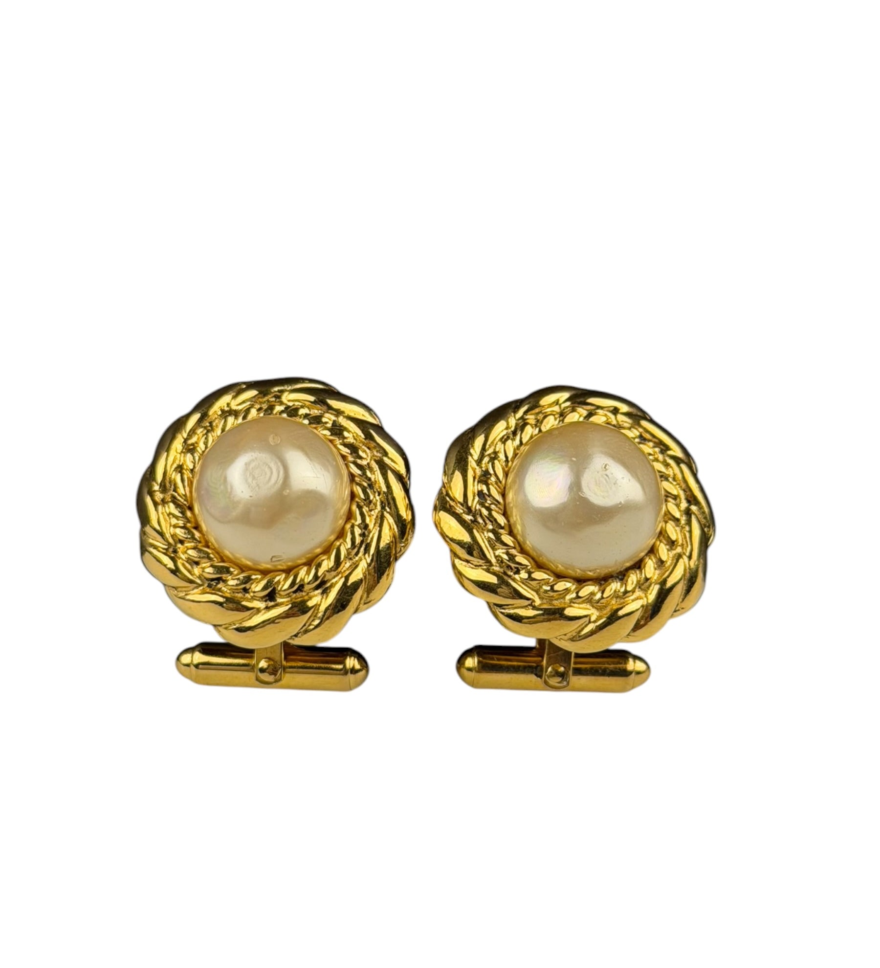 Chanel Vintage Cuff Links