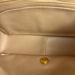 Chanel Beige CC Leather Diana Flap Bag '92