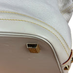 Louis Vuitton Cream Leather Suhali Lockit MM