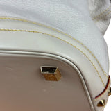 Louis Vuitton Cream Leather Suhali Lockit MM