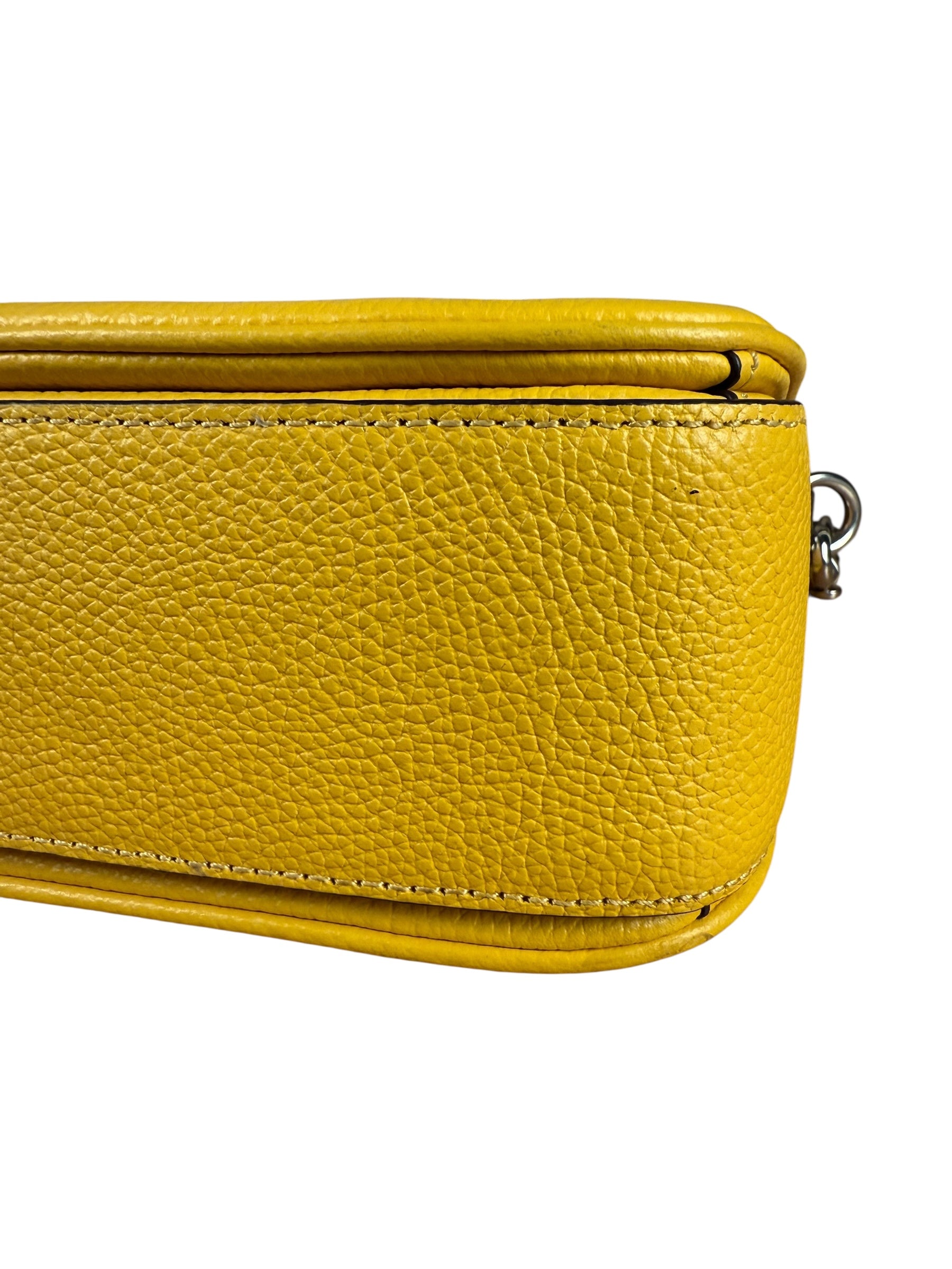Coach Pebbled Leather Cassie Bag