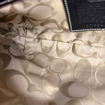 Coach Black Leather Soho Hobo Pochette