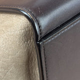 Celine Colorblock Leather/Suede Two-Way Bag