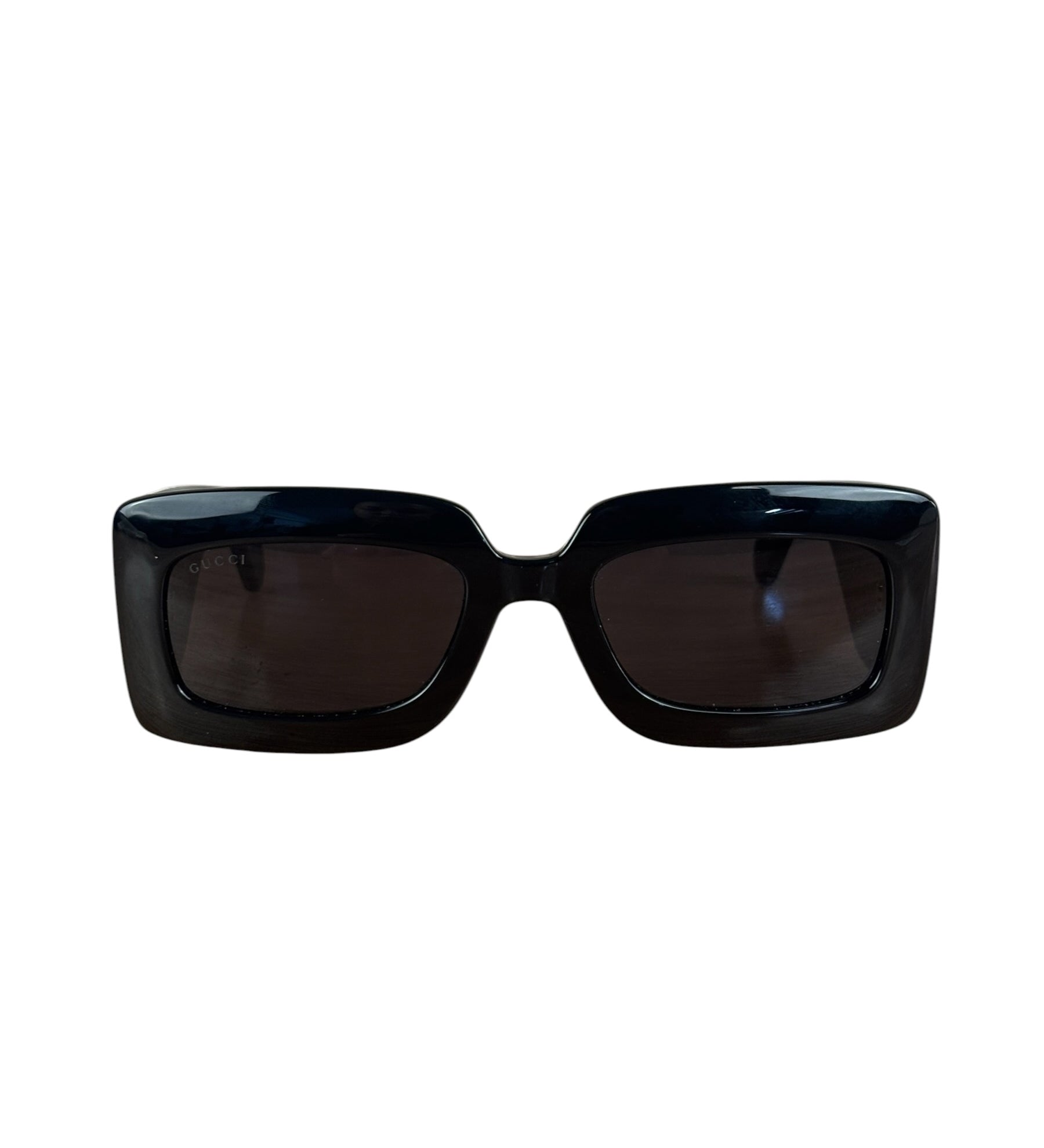 Gucci Black GG0811S Rectangular Sunglasses