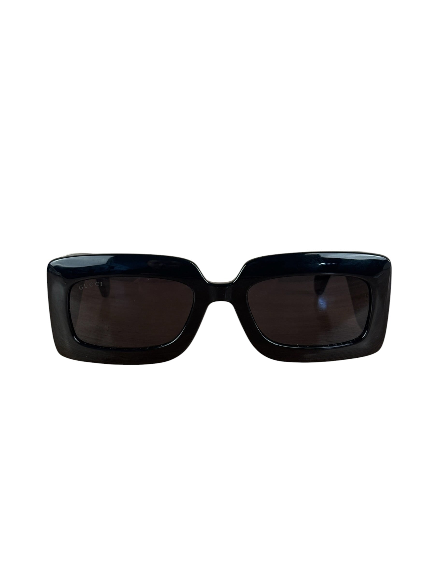 Gucci Black GG0811S Rectangular Sunglasses