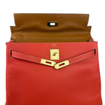 Hermes Coral-Red Epson Casaque Togo Kelly 32