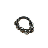 Yves Saint Laurent ID Plaque Chain Link Ring