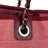 Chanel Coral Pink Medium Deauville Shopping Tote Bag 2014