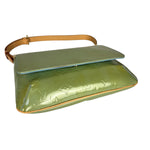 Louis Vuitton Monogram Vernis Green Thompson Shoulder Bag