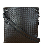 Bottega Veneta Brown Intrecciato Shoulder Bag