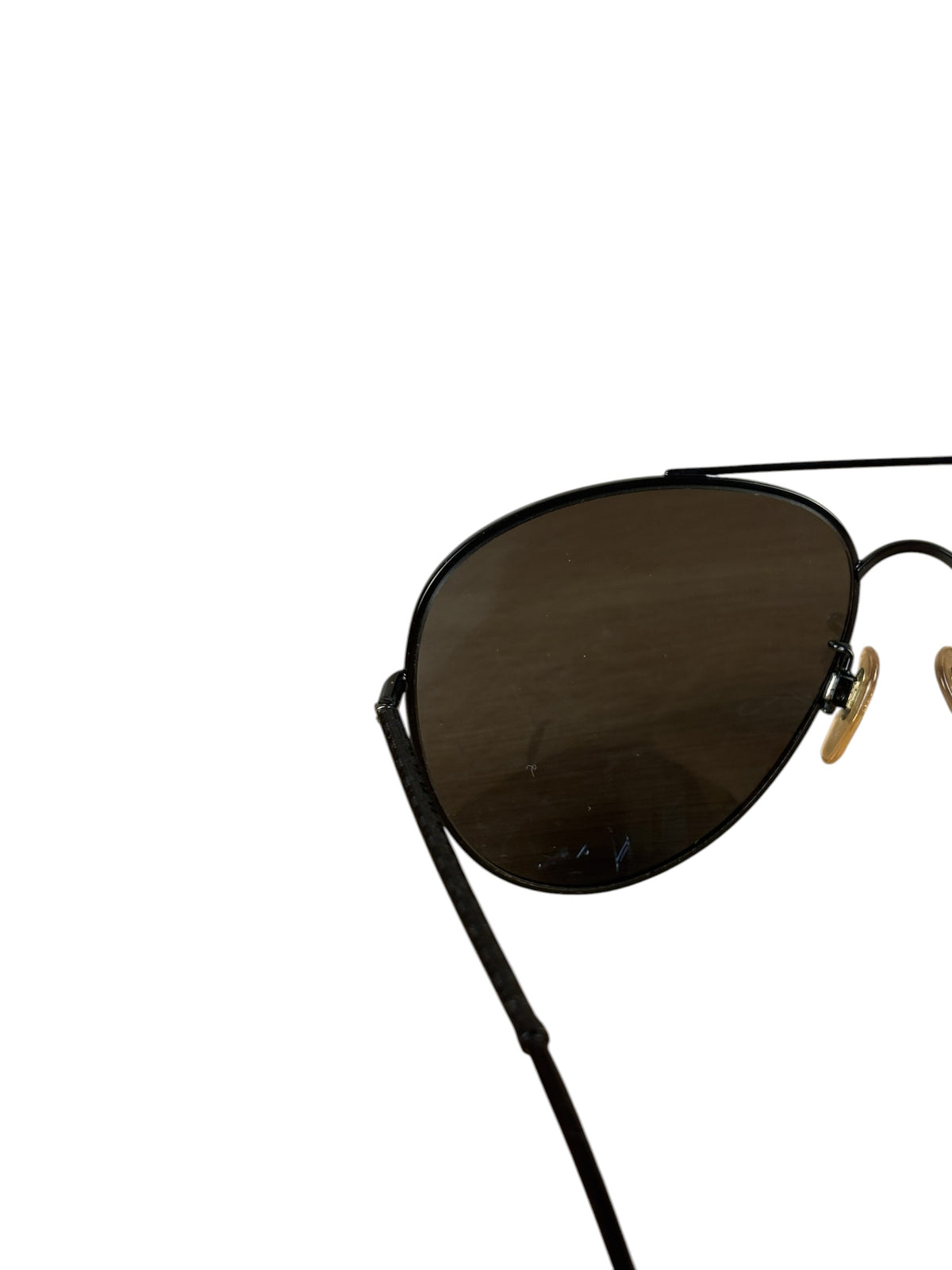 Burberry Black Pilot Aviator Double Bridge Sunglasses B3051