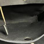 Hermes Black Toile Herbag 39 Handbag