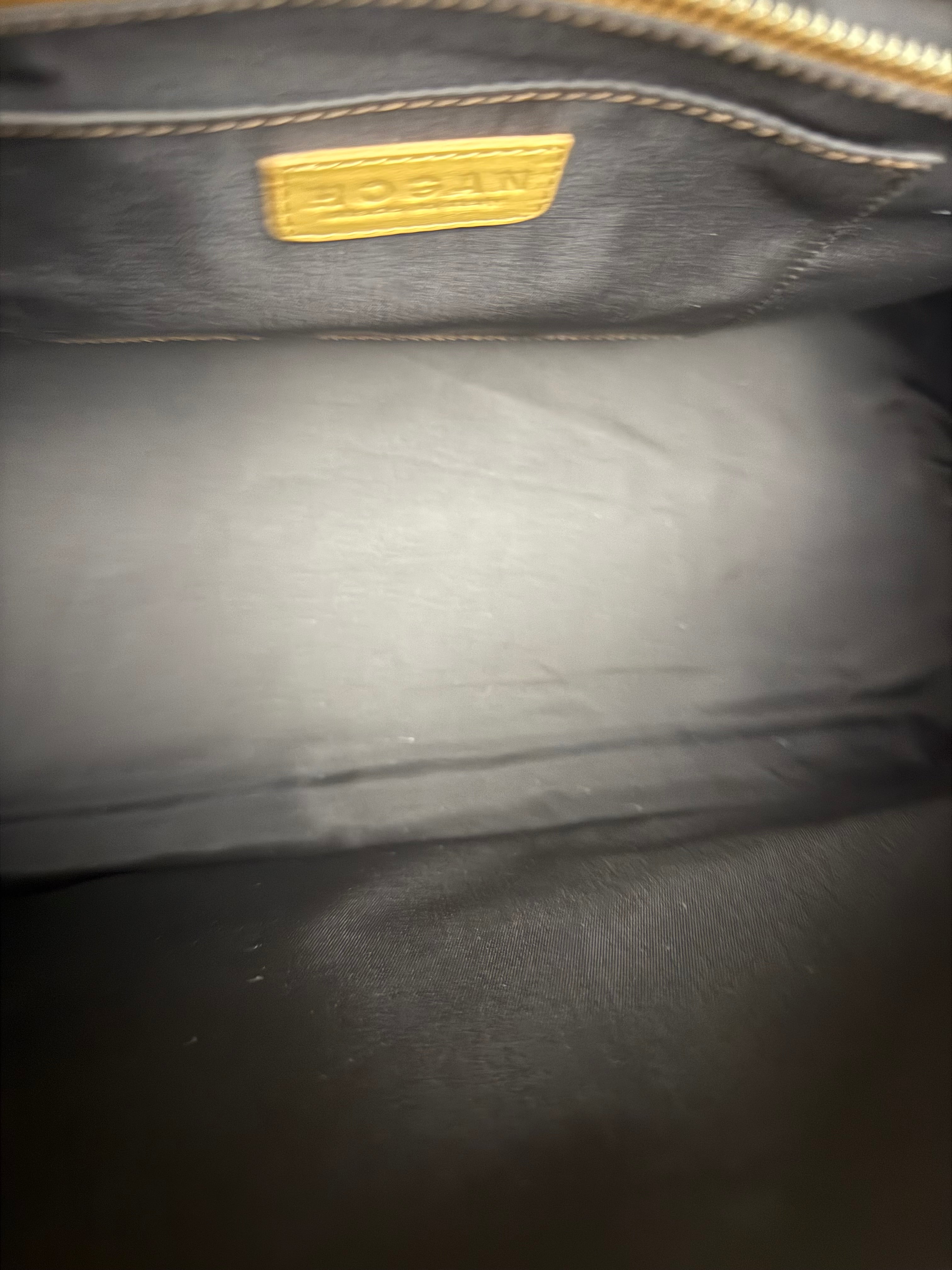 Hogan Brown Leather Boston