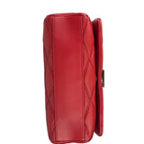 Louis Vuitton Red Lambskin GO-14 Malletage Shoulder Bag