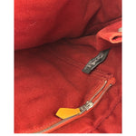 Hermes Vintage Red Denim Fourre-Tout Tote
