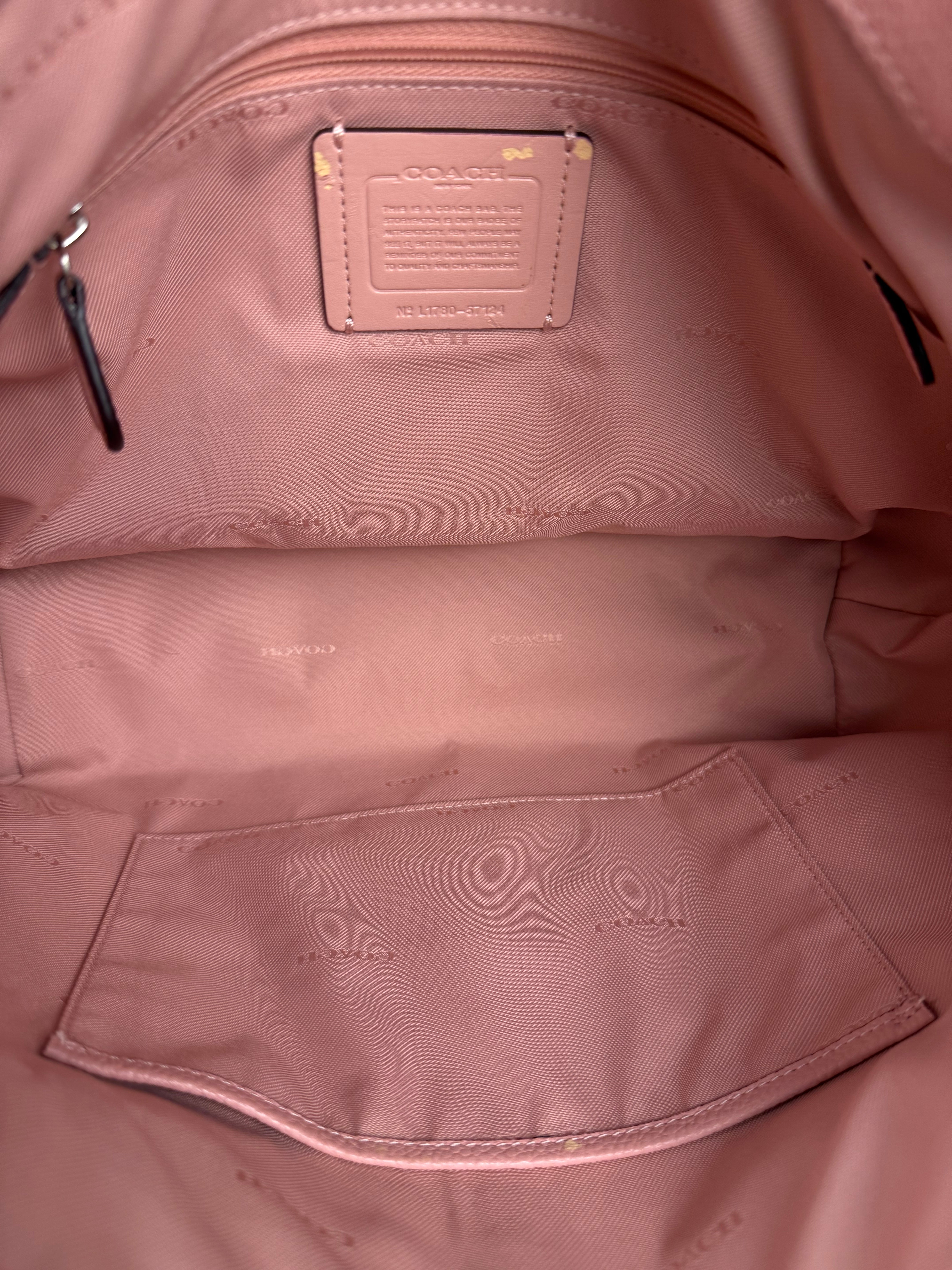 Coach Pink Edie 29 Shoulder Bag