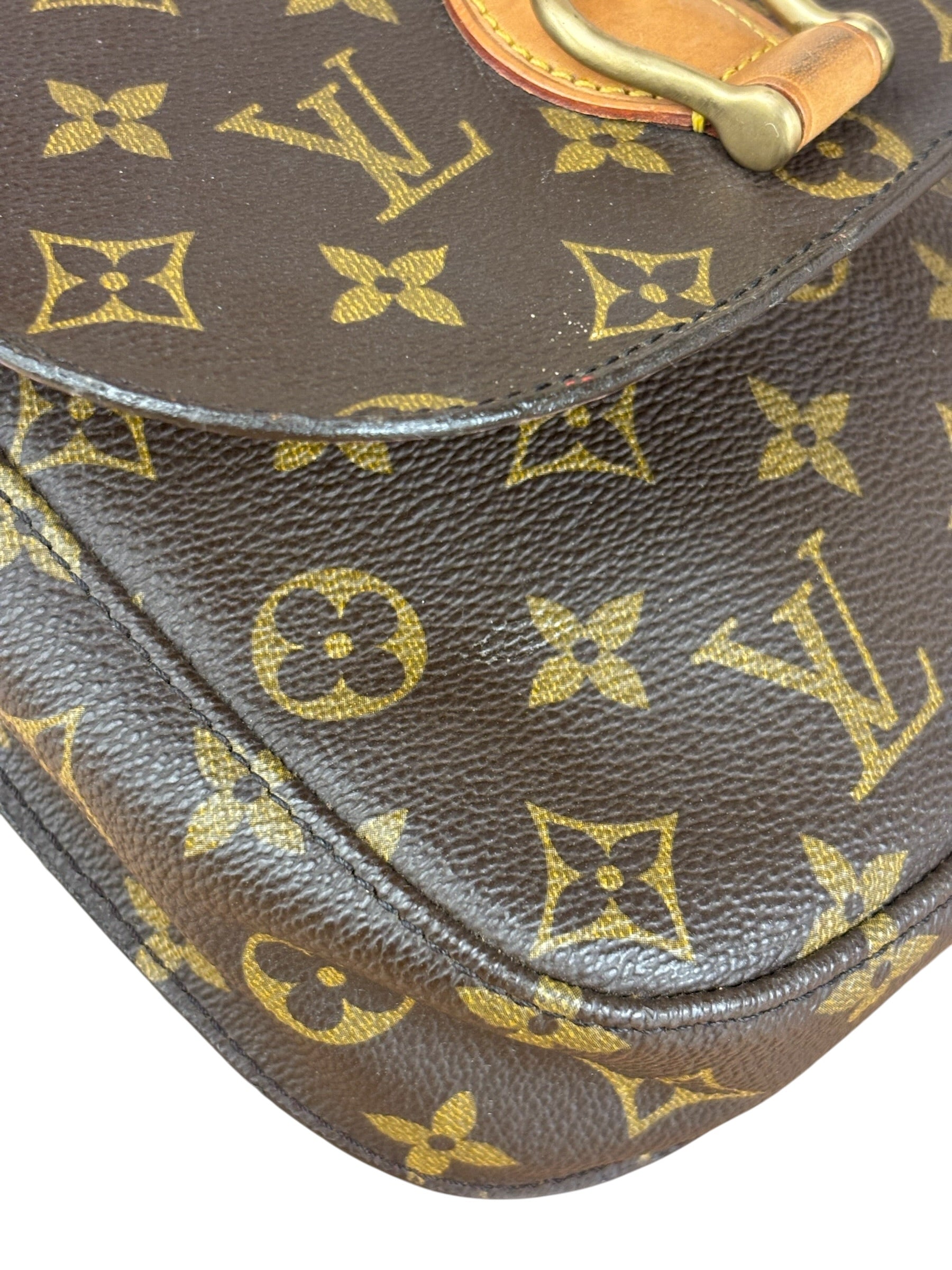 Louis Vuitton Vintage Canvas Monogram Saint Cloud Bag PM