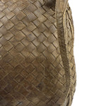 Bottega Veneta Brown Intrecciato Crossbody
