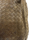 Bottega Veneta Brown Intrecciato Crossbody