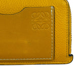 Loewe Honey Yellow/Sunflower Leather Bicolor Card Holder