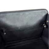 Celine Black Leather/Suede Trapeze Medium Handbag