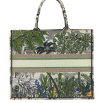 Christian Dior Large Toile De Jour Tropicalia Book Tote