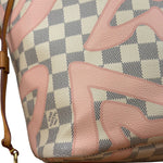 Louis Vuitton Limited Edition Pink Damier Azur Tahitienne Neverfull GM