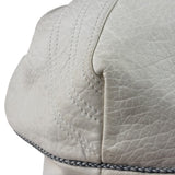 Fendi Vintage White Nappa Leather Spy Shoulder Bag