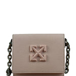 Off White Pink Jitney 0.5 Crossbody Bag